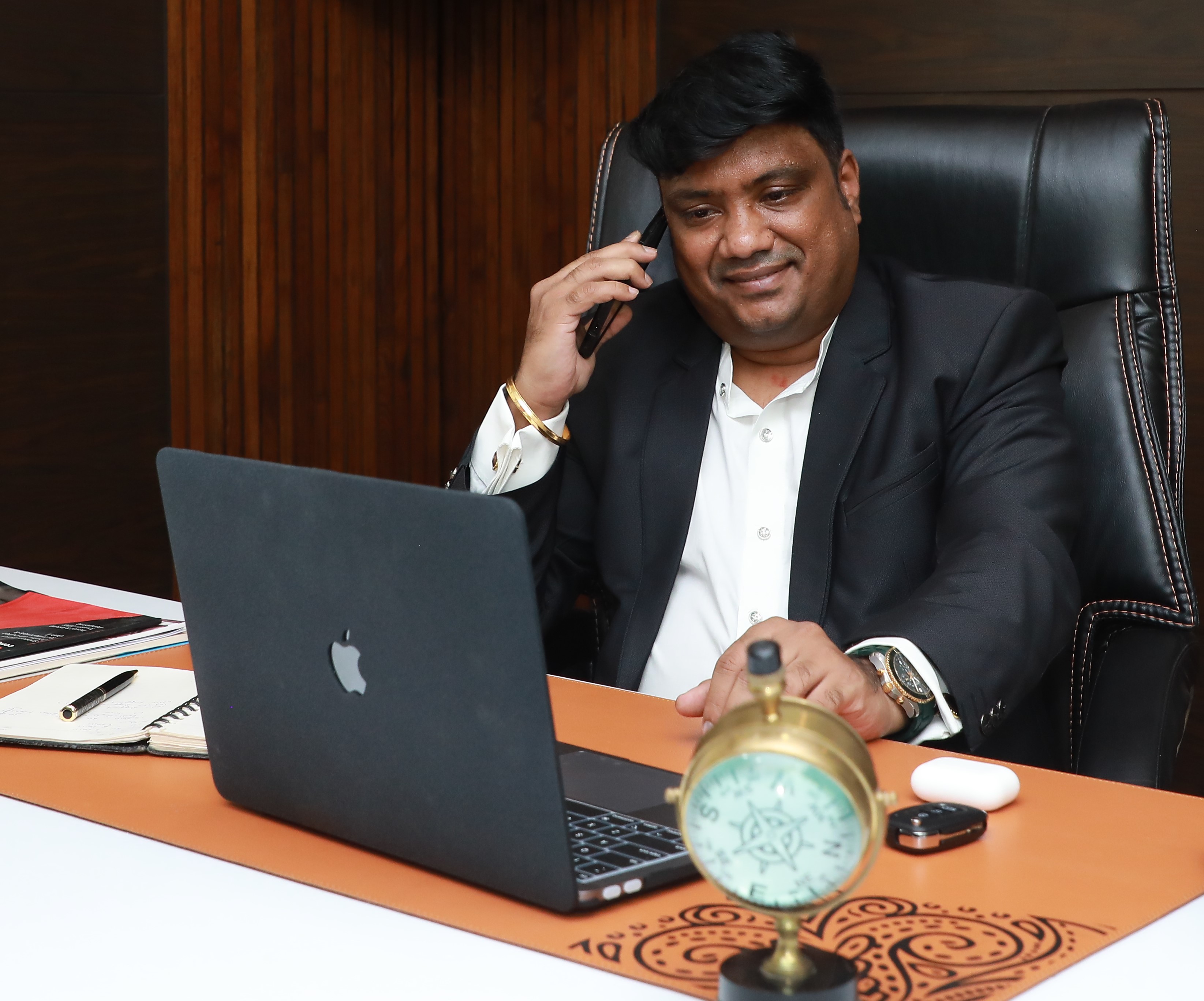 Dr. Vishwa Cariappa B.S. (BBA, MBA, PhD) — Founder, Chairman & Managing Director, SAN Group of Companies